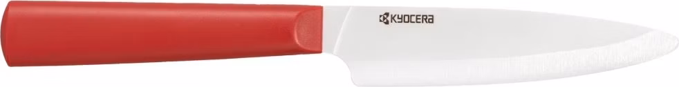 Kyocera Univerzální nůž 11 cm, bílá čepel, červená rukojeť