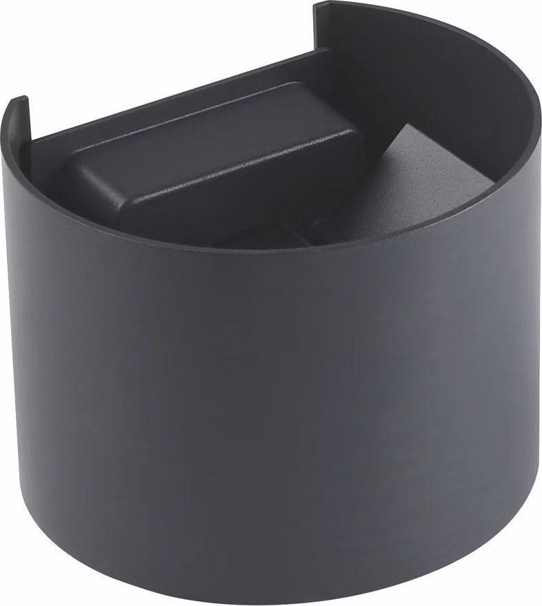 IMMAX RING venkovní LED osvětlení nástěnné, 6W, 340lm, IP65, antracit