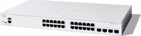 Cisco Catalyst switch C1300-24T-4X (24xGbE,4xSFP+,fanless)