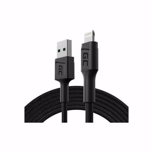 Green Cell Cable GC PowerStream USB-A - Lightning 200cm Quick charge Apple 2.4A