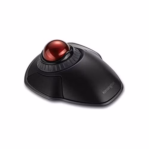 Kensington Orbit bezdrátový trackball s rolovacím kroužkem - černá