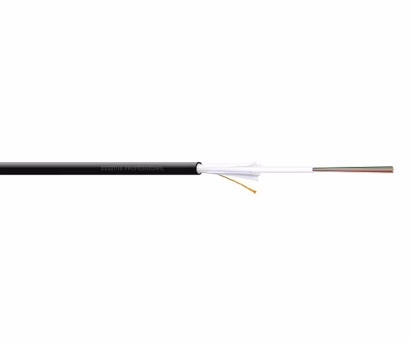 DIGITUS instalační kabel vnitřní/venkovní A/I-DQ (ZN) BH 9/125µ OS2, 12 vláken, CPR Dca, LSZH - 1m