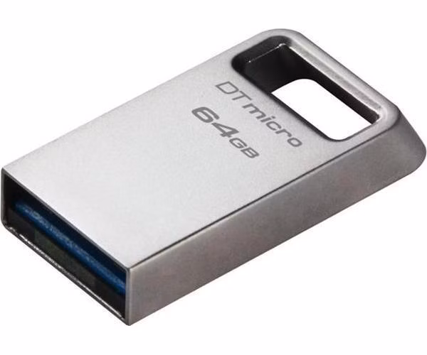 KINGSTON 64GB DataTraveler Micro 200MB/s Metal USB 3.2 Gen 1
