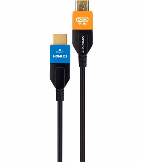 Gembird kábel HDMI Ultra High Speed (M - M), aktívny, optický (AOC), s Ethernetom, prémiový, pozlátené konektory, 20 m