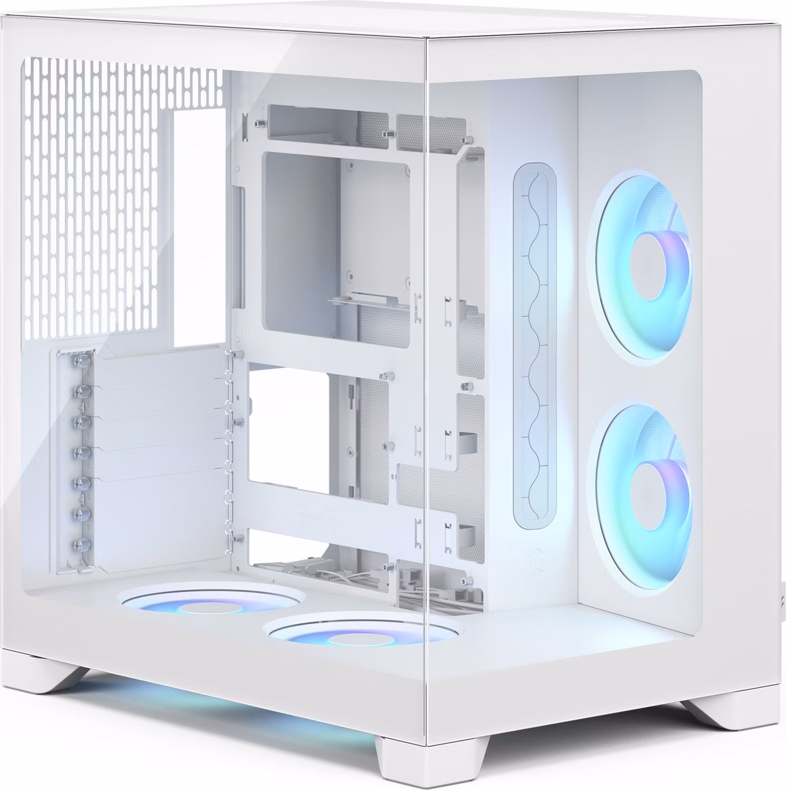 Fractal Pop 2 Vision/Midi Tower/Transpar./Biela
