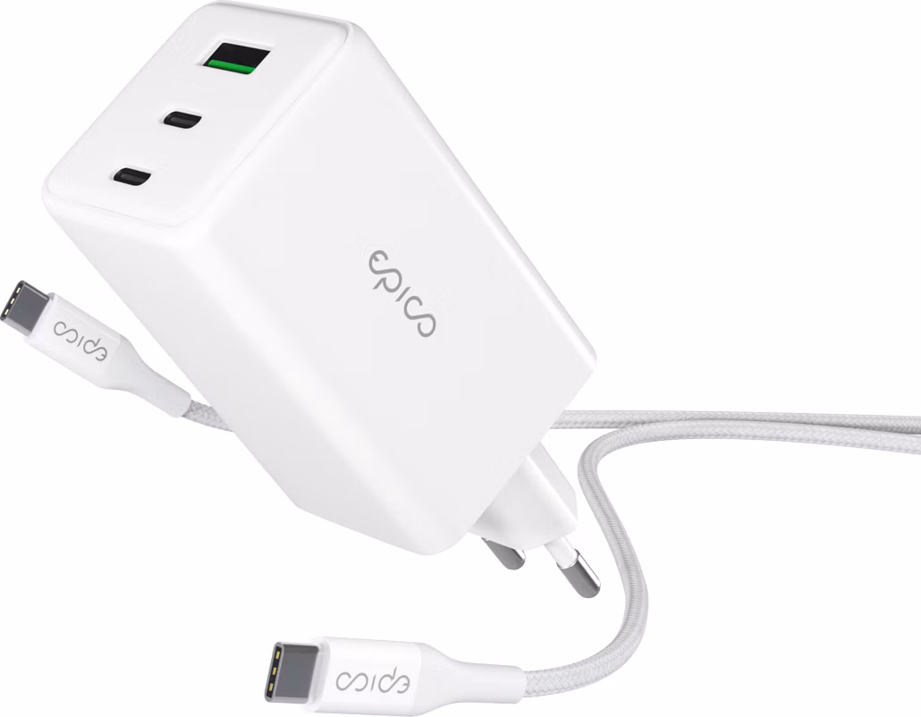 Epico GaN 100W adaptér EA100 s 1,2 m USB-C káblom