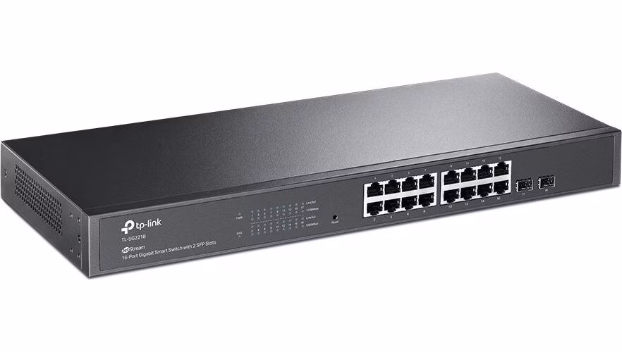 TP-Link TL-SG2218 - JetStream 16-Port Gigabit Smart Switch/ 2x Gigabit SFP Sloty