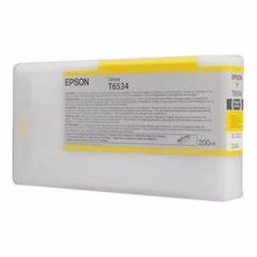 Epson T6534 Yellow Ink Cartridge (200ml)