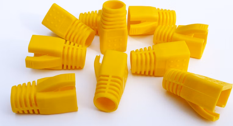 DATACOM krytka pre RJ45 (CAT6A, CAT7) žltý (10ks)