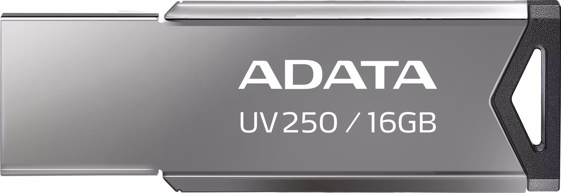 ADATA Flash Disk 16GB USB 2.0 DashDrive UV250, stříbrná
