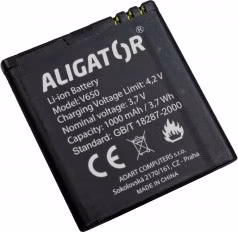 Aligator batéria V650, Li-Ion 1000 mAh