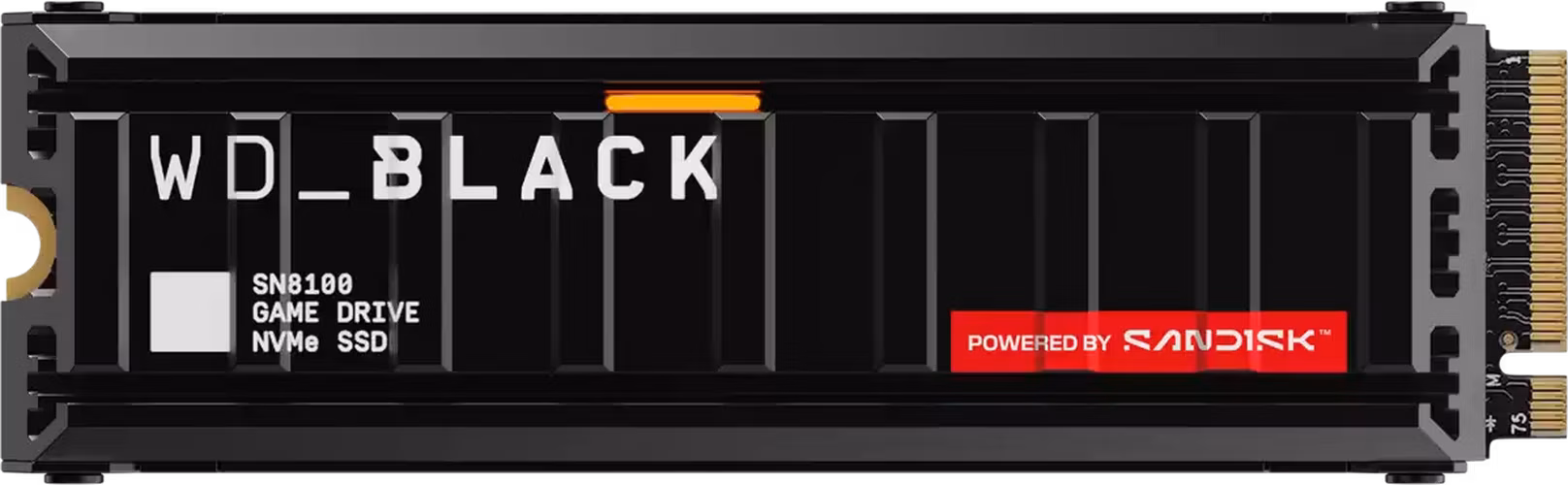 WD BLACK SSD NVMe M.2 8TB PCIe SN8100, PCIe Gen5, (R:14900, W:13200MB/s) s chladičem