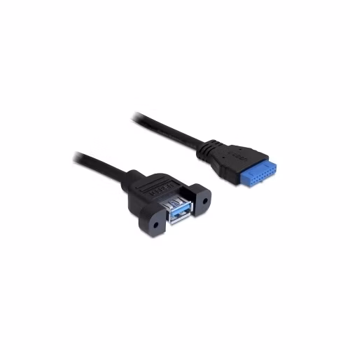 Delock kabel interní 19pin USB 3.0 > 1 x USB 3.0-A samice