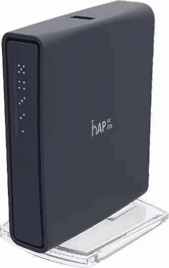 MikroTik RouterBOARD RB952Ui-5ac2nD-TC, hAP ac lite tower, 5x LAN, 2.4+5Ghz, 802.11a/b/g/n/ac, USB, 1x PoE out