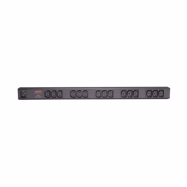 APC Rack PDU, Basic, ZeroU, 16A, 208/230V, (15)C13, IEC-320 C20 2.5m
