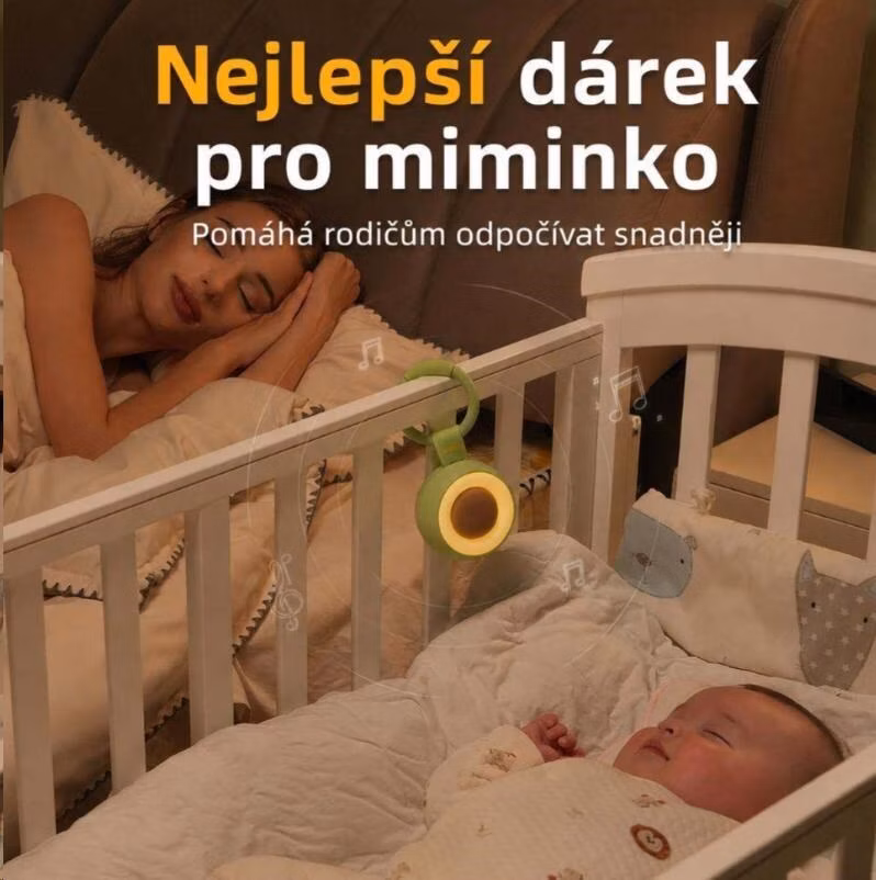 Alilo W1 Kapesní usínáček s bílým šumem