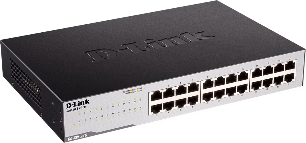 D-Link GO-SW-24G 24-portový GIGABIT EASY DESKTOP SWITCH