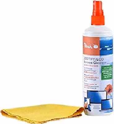 PEACH Čistící sprej + Micro Fiber utěrka, 250 ml