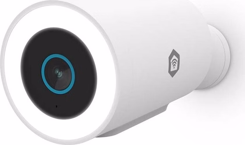Nedis WIFICO15CWT - SmartLife Venkovní Kamera| Wi-Fi | Reflektor | 3MP Full HD 1296p | IP65 | Snímač pohybu | Bílá