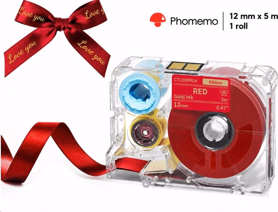 Phomemo stuha Červená 12mm x 5m pro A30