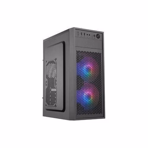 EUROCASE skříň ML N6-530B, Midi Tower, 1xUSB-C, 2xUSB 3.0, 2x audio, bez zdroje