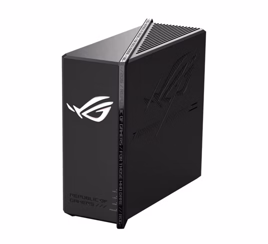 ASUS ROG STRIX GS-BE18000 Ultimate Gaming router, tri-band WiFi 7, 4x4 MIMO, combined 20G wired capacity