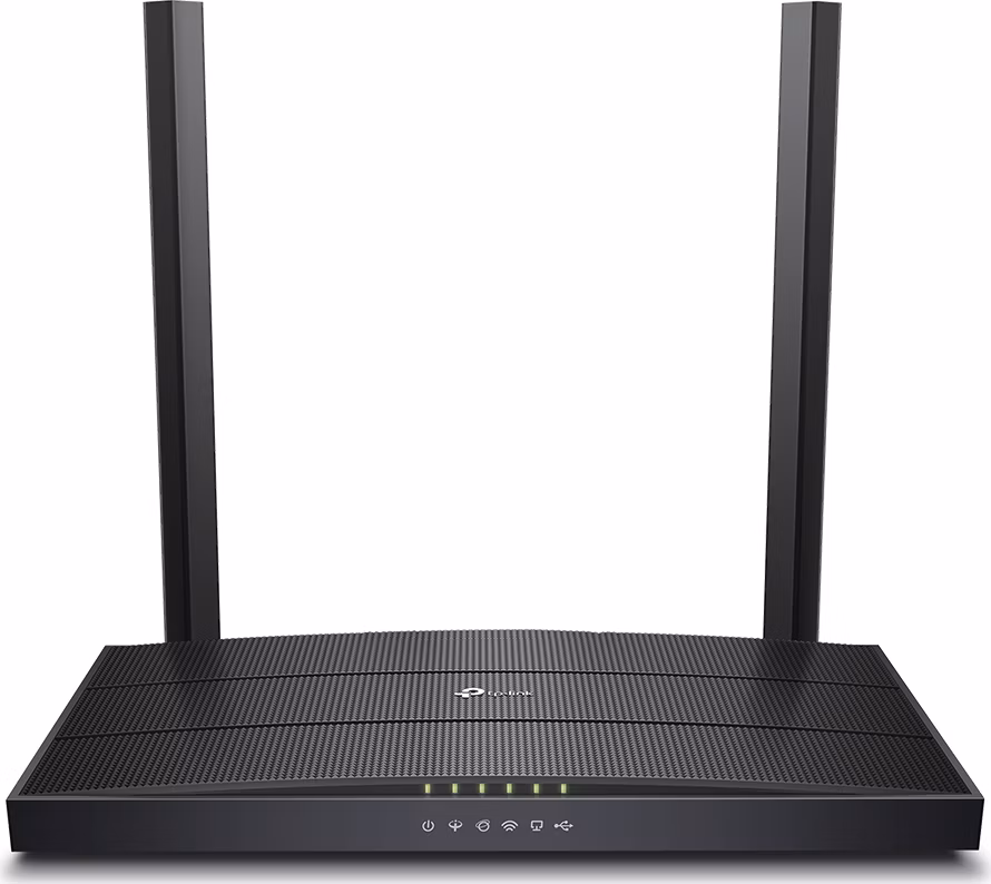 AC1200 Wi-Fi VDSL/ADSL Modem Gigabit Router SPEED: 867 Mbps at 5 GHz + 300 Mbps at 2.4 GHz, VDSL Profile 30a 100/100 Mbp