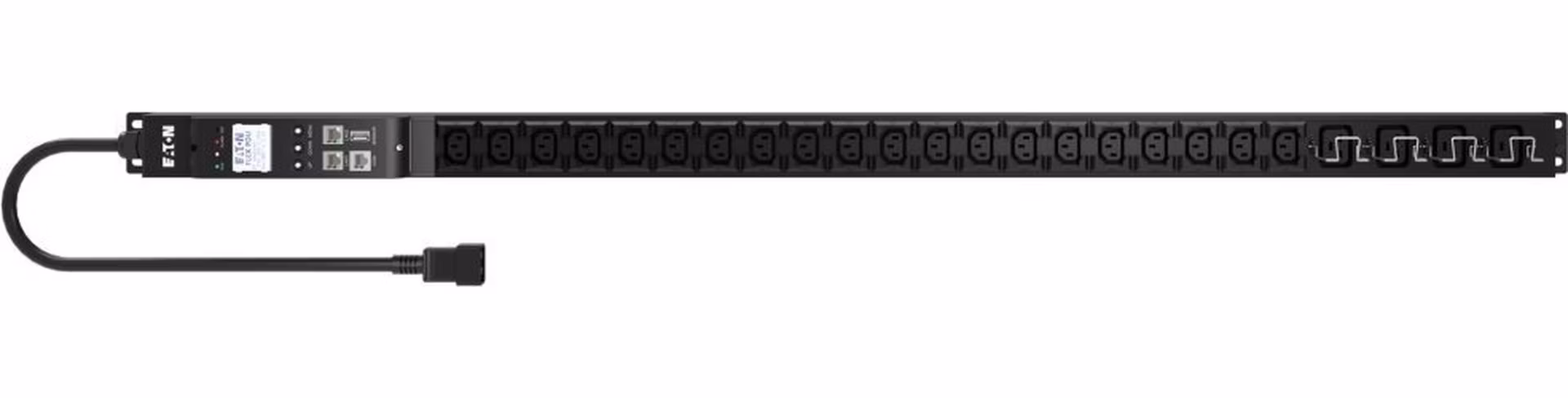 EATON FlexPDU G2: Měřený vstup 0U, In: C20 16A 1P - Out: 20xC13:4xC19
