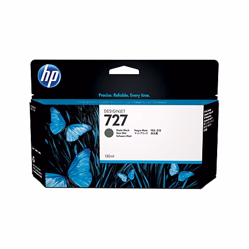 HP Ink Cartridge 727/Mate Black/130 ml