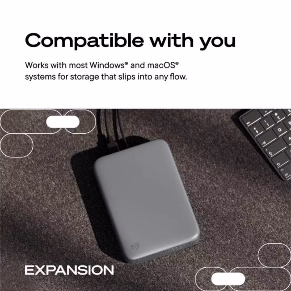 SEAGATE Externí HDD 8TB Expansion Desktop, 3.5", USB 3.0