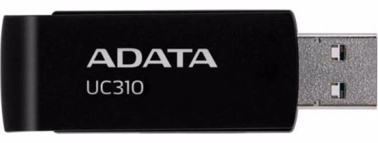 ADATA Flash Disk 128GB UC310, USB 3.2 , černá