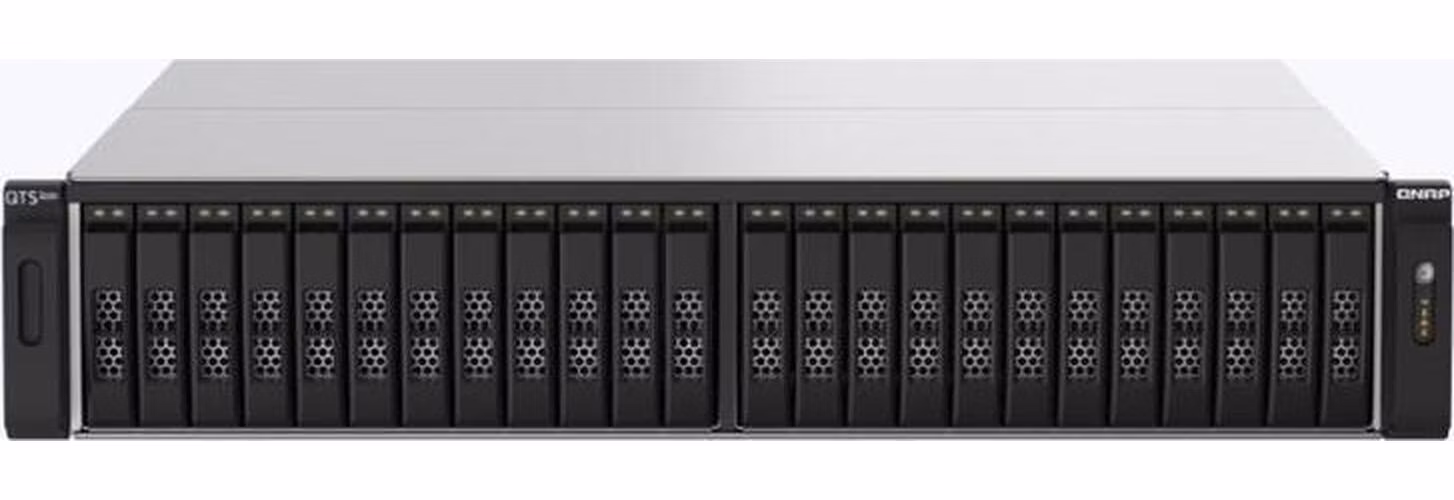 QNAP TS-h2490FU-7232P-64G AMD EPYC 7232P/7252, až 3,2 GHz, 64 GB RDIMM DDR4 ECC (8 x 8 GB)