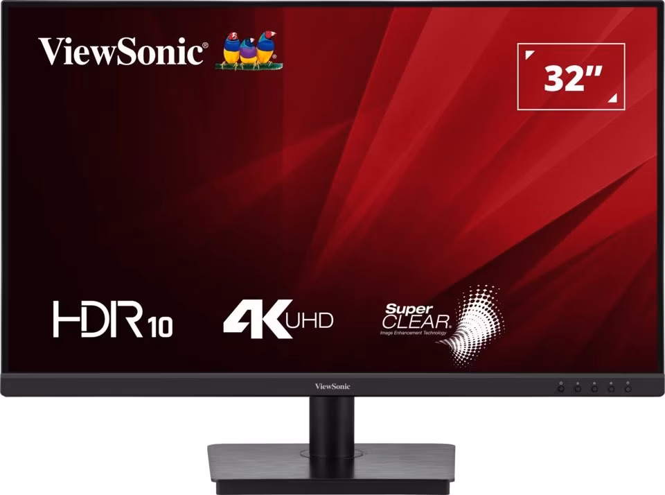ViewSonic VA3208-4K-HD/ 32"/ VA/ 16:9/ 3840x2160 4ms/ 300cd/m2/ HDMI / DP/ VESA