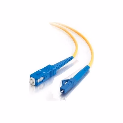 Optický patch kábel SIMPLEX, LC/UPC-SC/UPC 9/125um SM, 2m, OS2