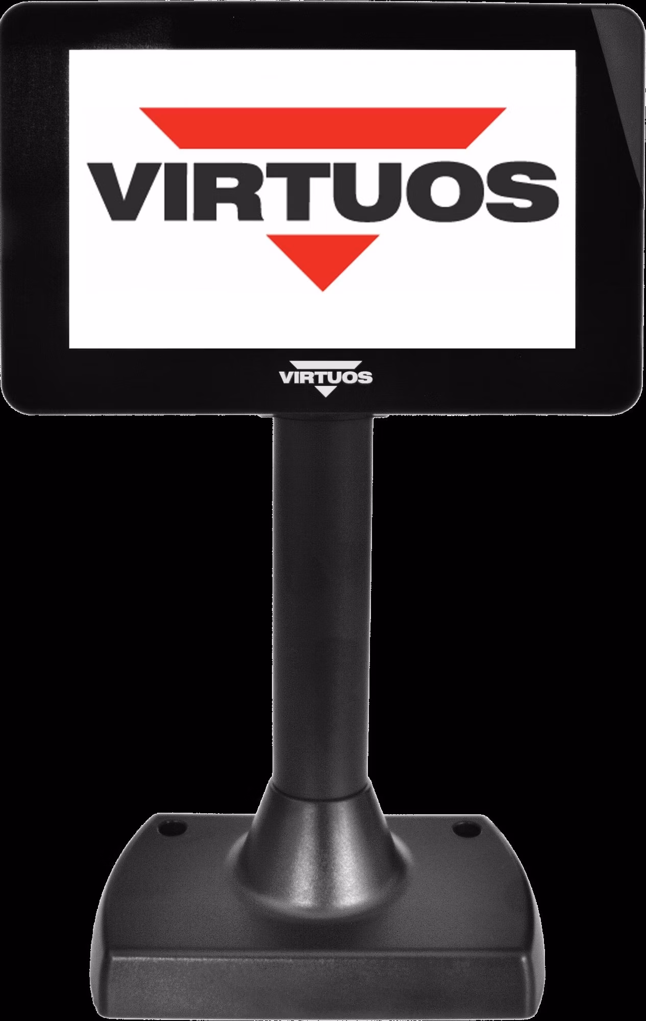 Virtuos 7" LCD farebný zákaznícky displej Virtuos SD700F, USB, čierny