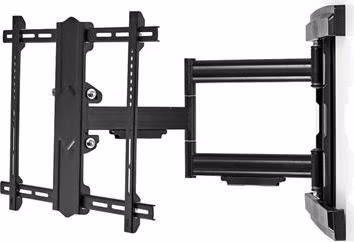Nedis TVWM6550BK - Full Motion Nástěnný Držák TV | 37–80" | Max. 50 kg | 3 Otočné Body