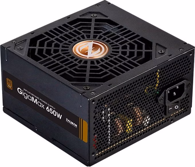 Zalman zdroj ZM650-GVII GigaMax 650W/ ATX / akt. PFC / 120mm ventilátor / 80PLUS Bronze