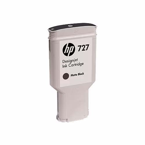 HP cartridge C1Q12A (727) černá matná pro DesignJet - 300ml