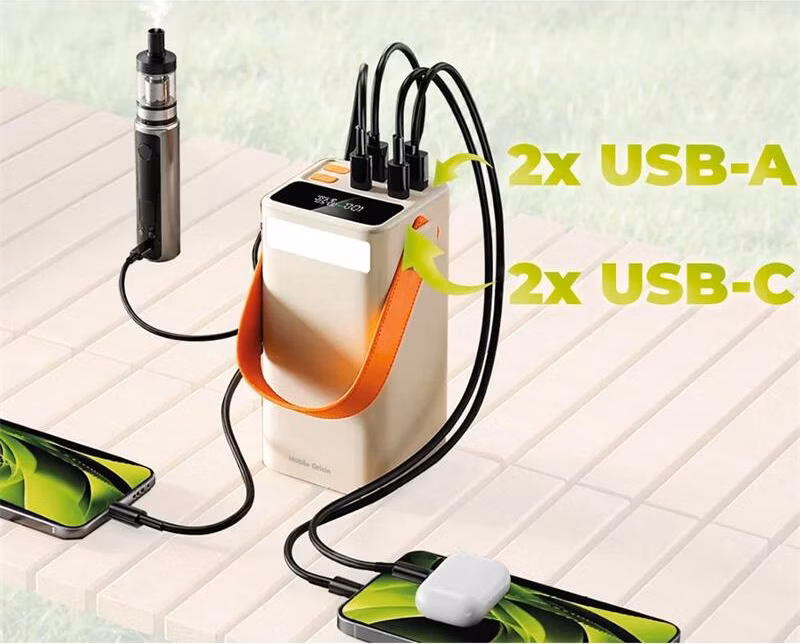 Mobile Origin PowerBank 65W PD 50000mAh - Gray
