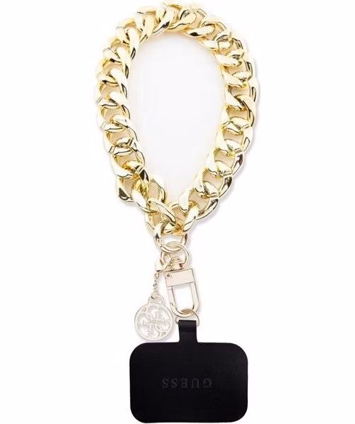 Guess Univerzálny Popruh na Ruku 4G Charm zlatý