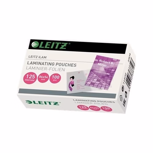 LEITZ Laminovací kapsy iLAM 54x86mm, 125 mic (100 ks)