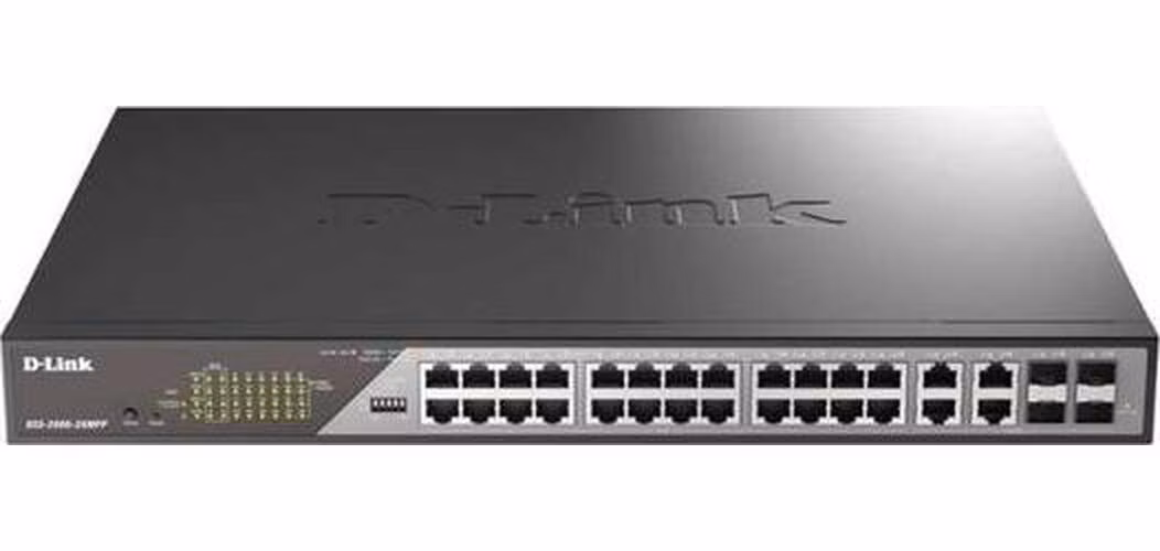 D-Link DSS-200G-28MPP/E 28-Port Gigabit Ethernet PoE++ Surveillance Switches
