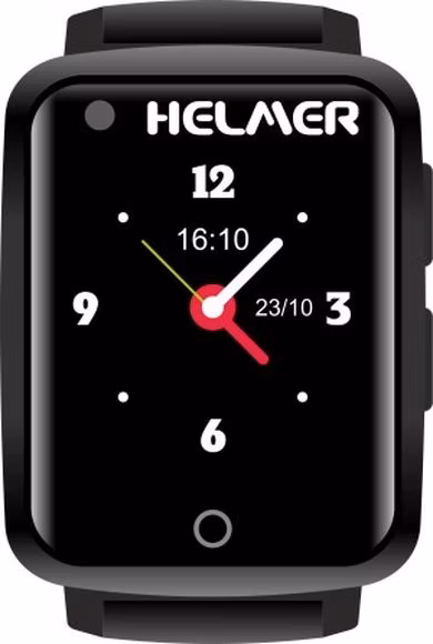 ROZBALENÉ - HELMER seniorské hodinky LK 716 s GPS lokátorem/ dot. disp./ snímač srdečního tepu/ nano SIM/ IP67/ 4G/ Andro...