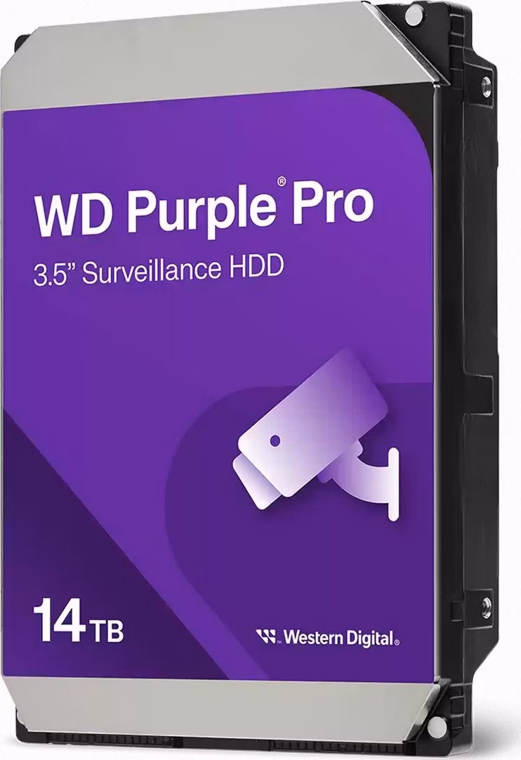WD Purple Pro NVR HDD 14TB SATA