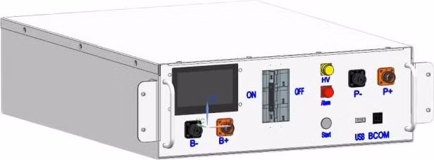 Solarmi masterunit Deye HVB750V/100A-EU, BMS controllbox pro sestavy BOS-G, HV