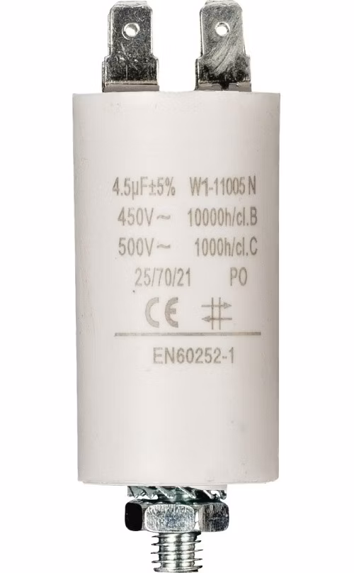 Fixapart W1-11005N - Kondenzátor 450V + Zem Produktové Označení Originálu 4.5uf / 450 v + earth