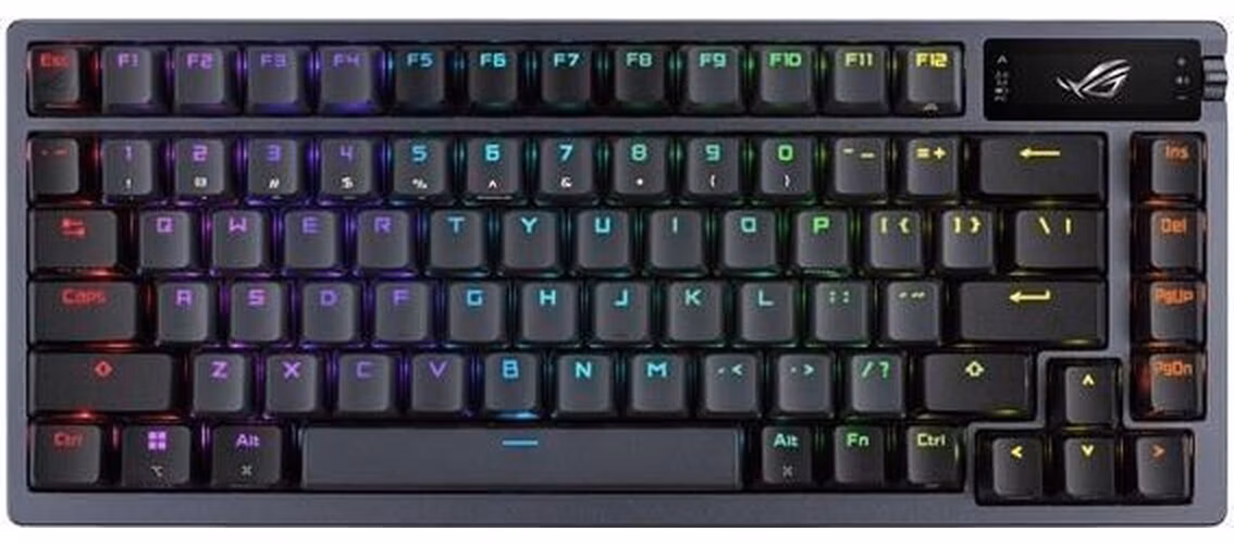 ASUS klávesnice ROG AZOTH, mechanická, Bluetooth, US, černá