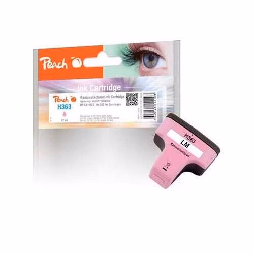 PEACH kompatibilní cartridge HP C8775EE No.363, Magenta light, 12 ml