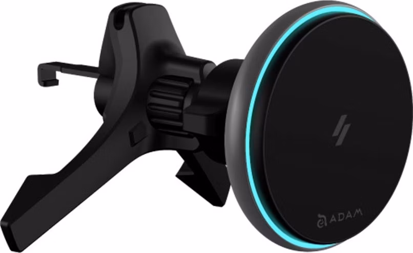 Adam Elements Omnia CQ2 Plus Qi2 25W Magnetic Charging Car Mount - Black