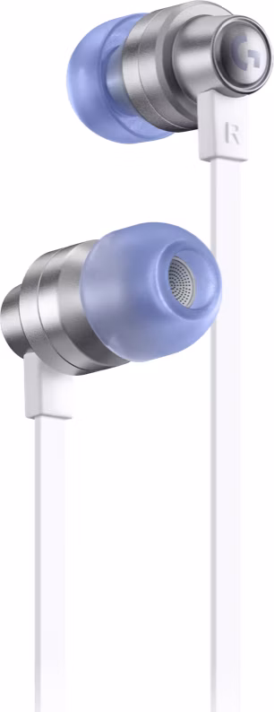 Logitech G333 - herné slúchadlá do uší, 3,5mm + USB-C, biele